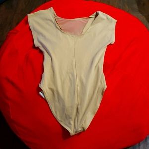NWT Cotton Spandex Micro Mesh Body Suit